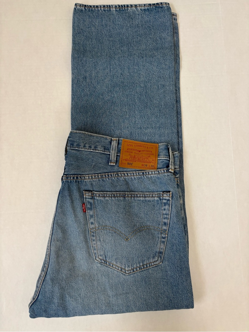 Levi’s 501 Original Men’s Jeans 38x30 Straight Leg NWOT